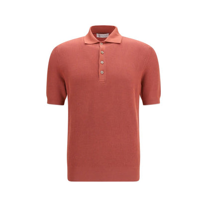 Polo de algodón multicolor Brunello Cucinelli