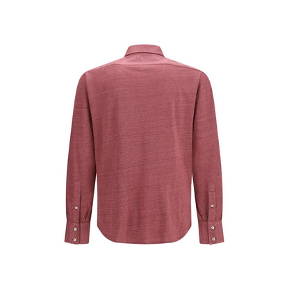 Camisa de lino multicolor Brunello Cucinelli