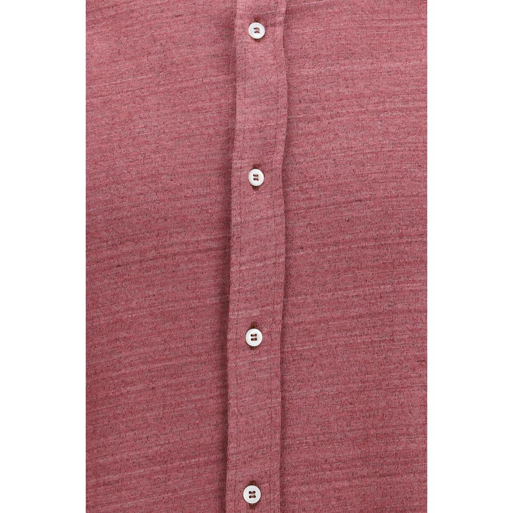 Camisa de lino multicolor Brunello Cucinelli