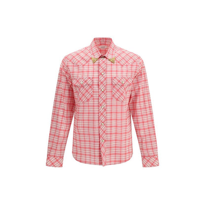 Camisa multicolor de algodón de Versace