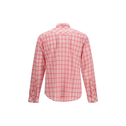 Camisa multicolor de algodón de Versace