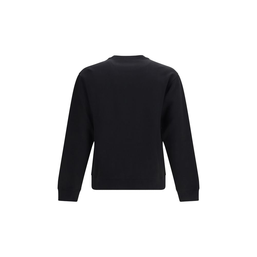 Valentino Black Cotton Sweatshirt