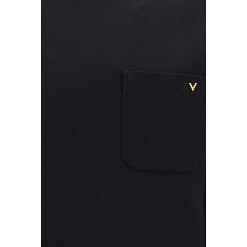 Valentino Black Cotton Sweatshirt