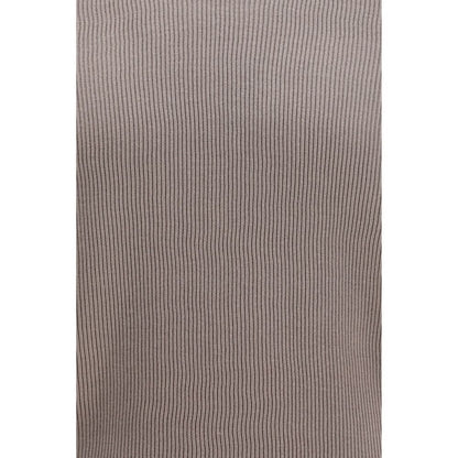 Polo Brunello Cucinelli en coton gris