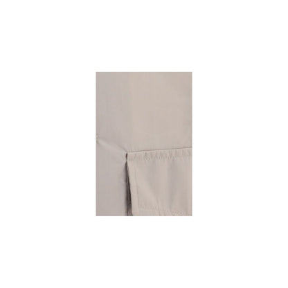 Abrigo beige de algodón Brunello Cucinelli