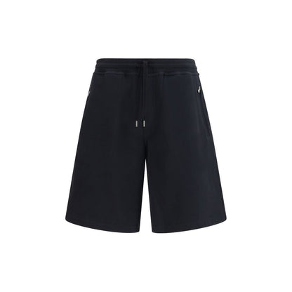 Brunello Cucinelli Black Cotton Bermuda Shorts