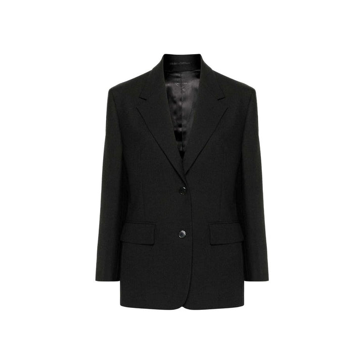 Blazer Prada en laine vierge noire