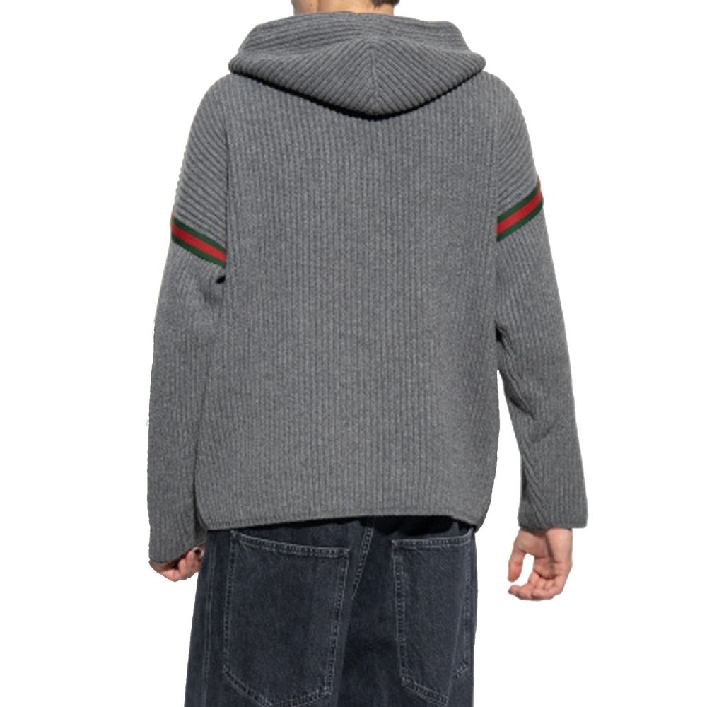 Gucci Gray Cashmere Sweatshirt