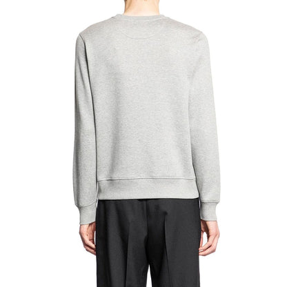 Valentino Gray Cotton Sweatshirt