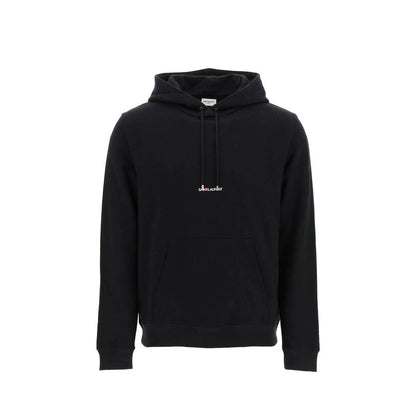 Saint Laurent Black Cotton Sweatshirt