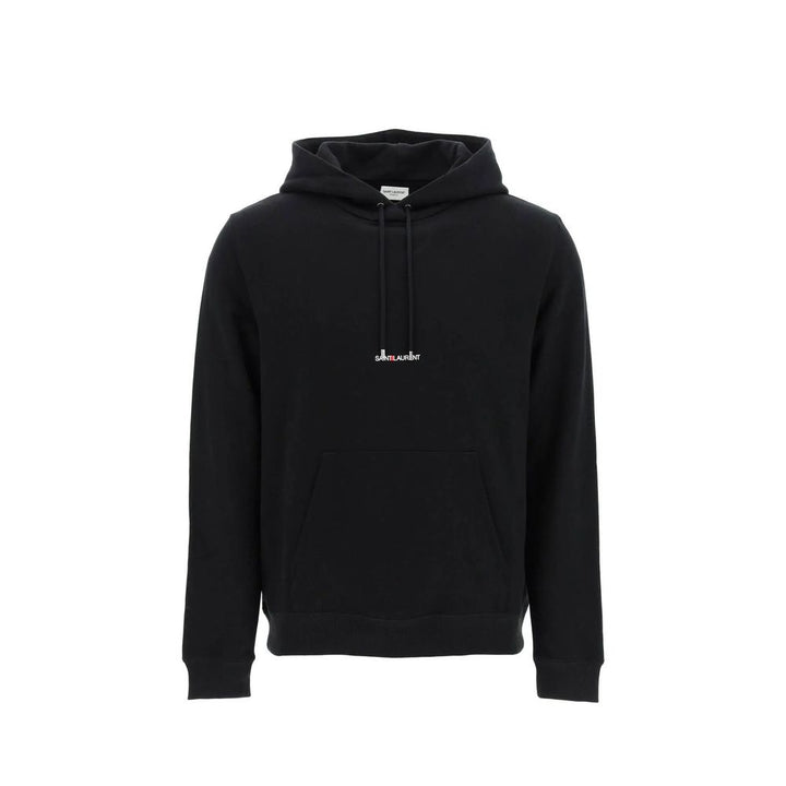 Saint Laurent Black Cotton Sweatshirt