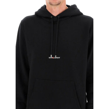 Saint Laurent Black Cotton Sweatshirt