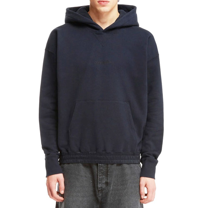 Saint Laurent Blue Cotton Sweatshirt