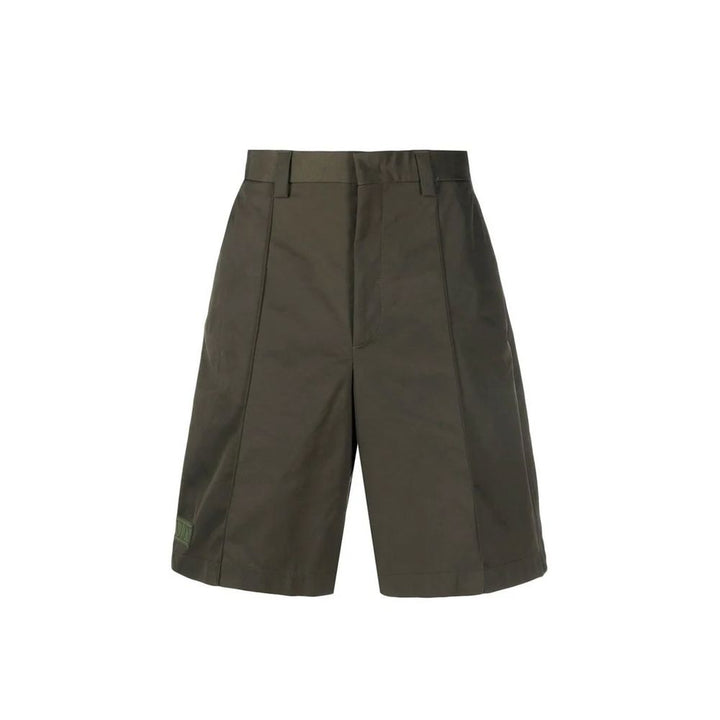 Valentino Bicolor Polyester Bermuda Shorts