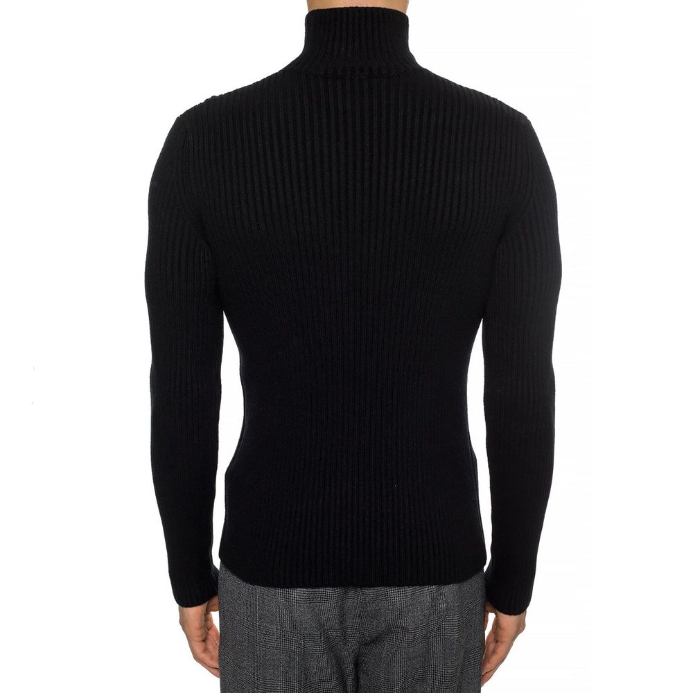 Balenciaga Black Cashmere Turtleneck