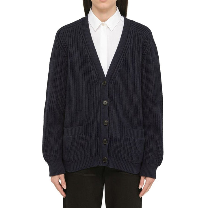 Cardigan Prada en coton bleu
