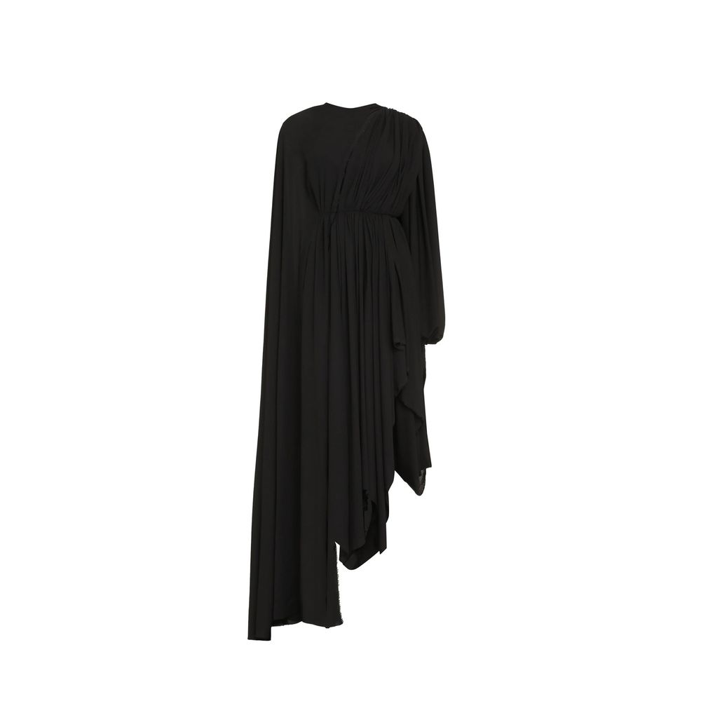 Balenciaga Black Elastane Casual Dress