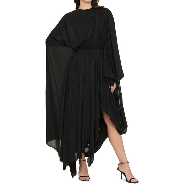 Balenciaga Black Elastane Casual Dress