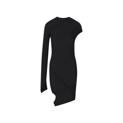 Balenciaga Black Polyester Casual Dress
