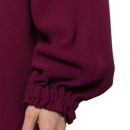 Fendi Purple Silk Casual Dress