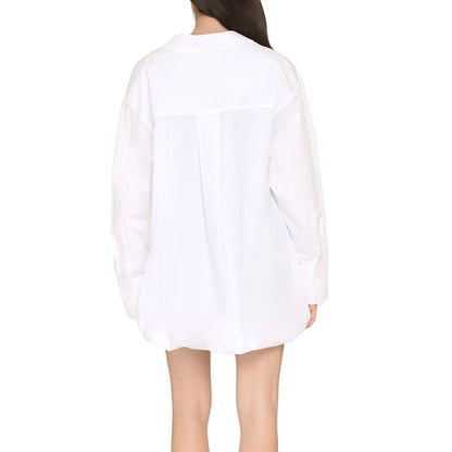 Valentino White Cotton Casual Dress