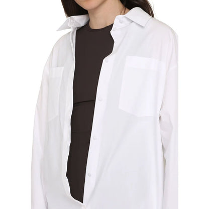 Valentino White Cotton Casual Dress