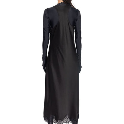 Balenciaga Black Acetate Casual Dress