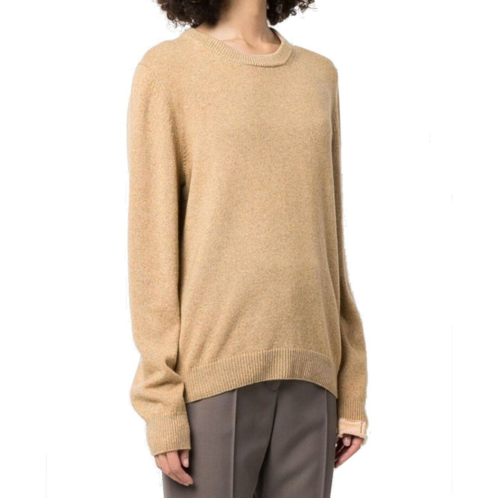 Maison Margiela Brown Cashmere Sweater