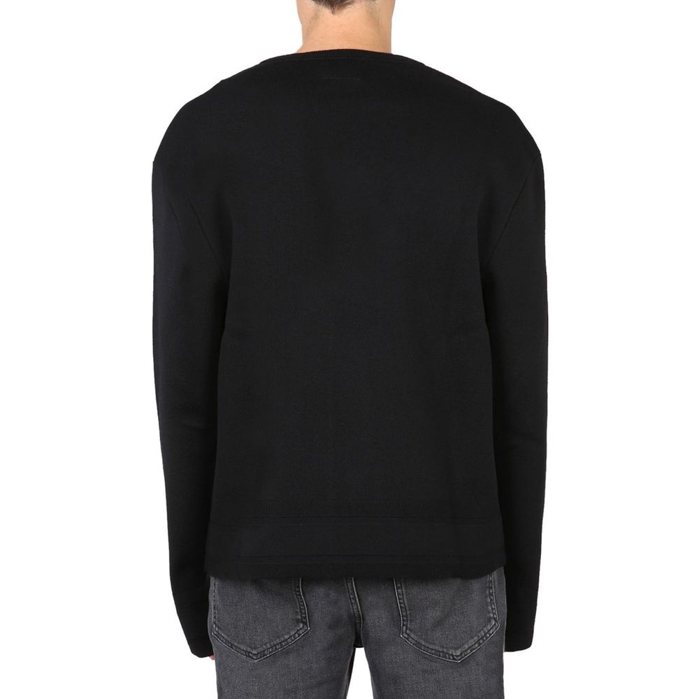 Givenchy Black Cotton Sweatshirt