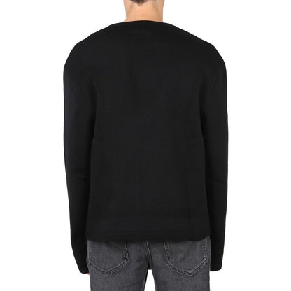 Givenchy Black Cotton Sweatshirt