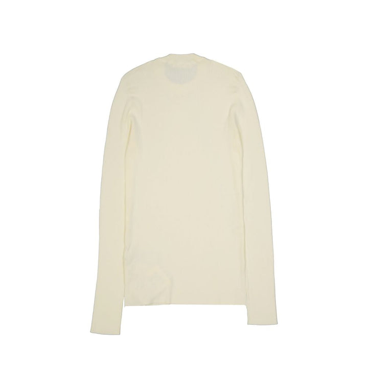 Jil Sander White Cotton Sweatshirt