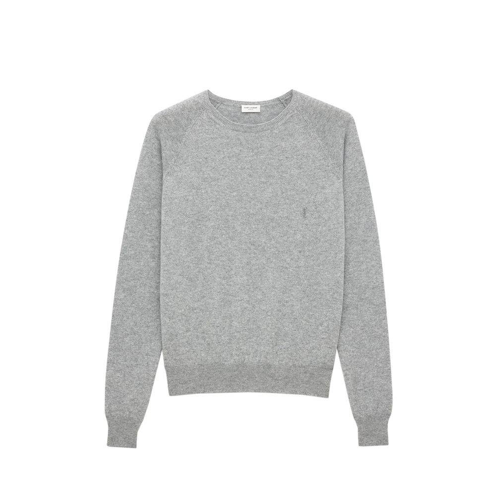 Saint Laurent Gray Cashmere Sweater