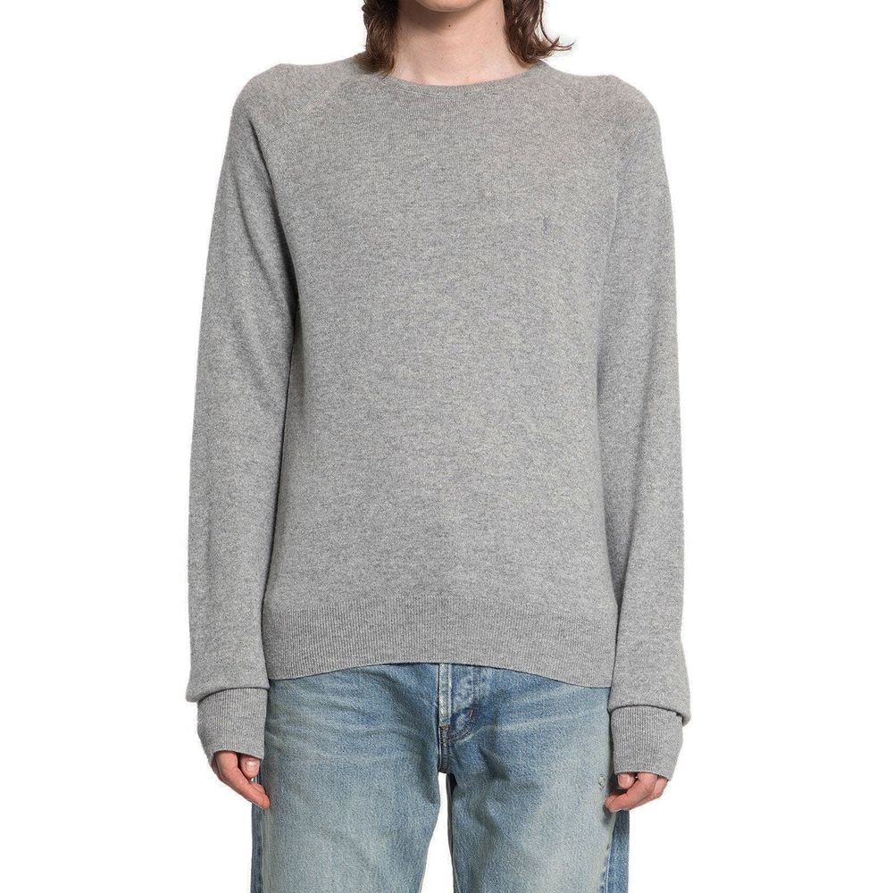 Saint Laurent Gray Cashmere Sweater