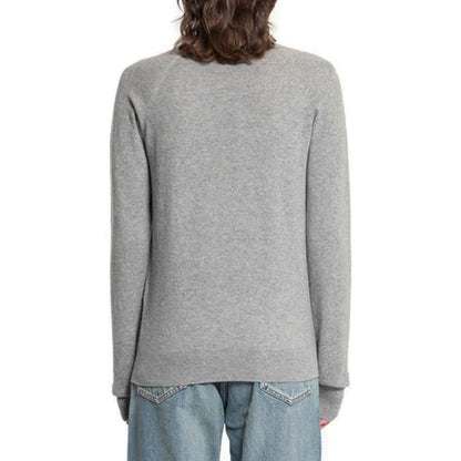 Saint Laurent Gray Cashmere Sweater