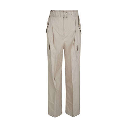 Pantalon Cargo Prada en Coton Beige