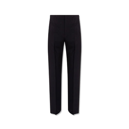 Pantalones casuales de algodón azul Salvatore Ferragamo