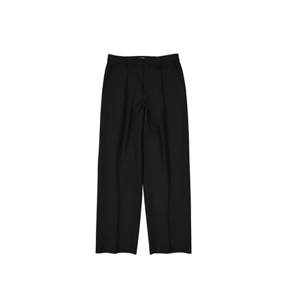 Pantalón Valentino de seda negra acampanado