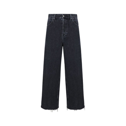 Gucci Black Cotton Jeans Denim
