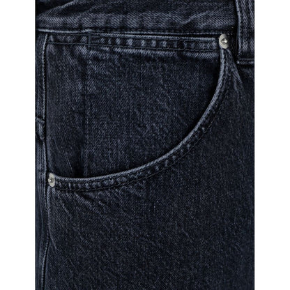 Gucci Black Cotton Jeans Denim