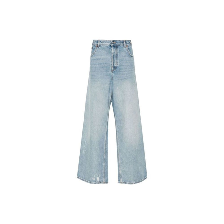 Valentino Blue Cotton Jeans Denim