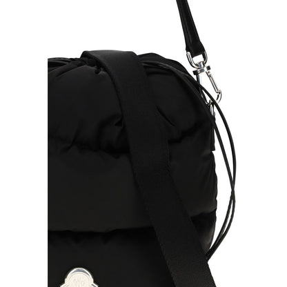 Sac seau Moncler noir en polyamide