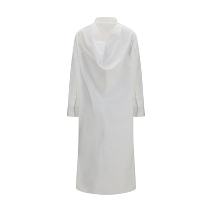 Balenciaga White Cotton Casual Dress