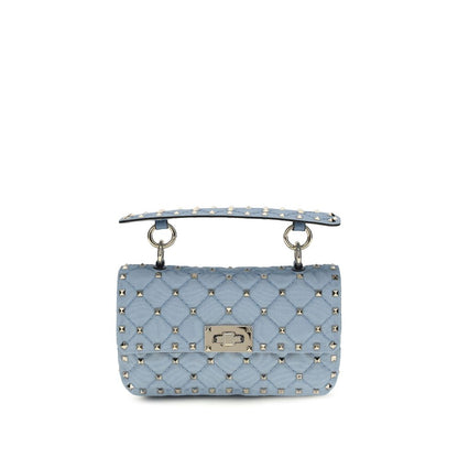 Sac à bandoulière Valentino Garavani bleu en viscose