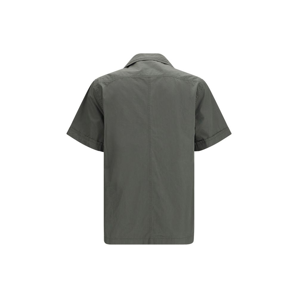 Chemise Dolce & Gabbana grise en coton à manches courtes