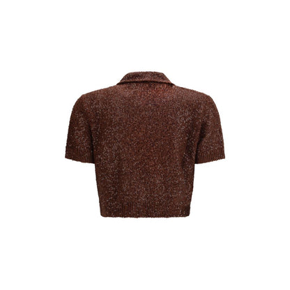 Brunello Cucinelli Bordeaux Linen Pattern Shirt