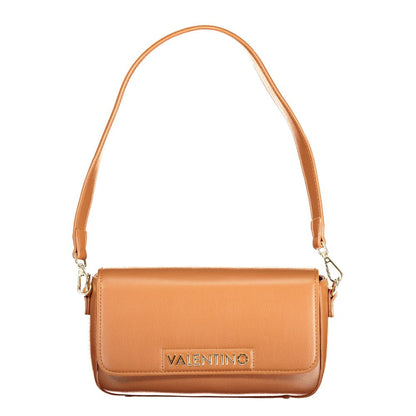 Mario Valentino Brown Polyurethane Women's Bag