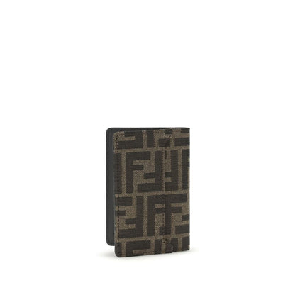 Fendi Brown Calf Leather Bos Taurus Wallet