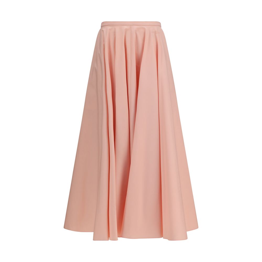 Falda larga de algodón multicolor Givenchy