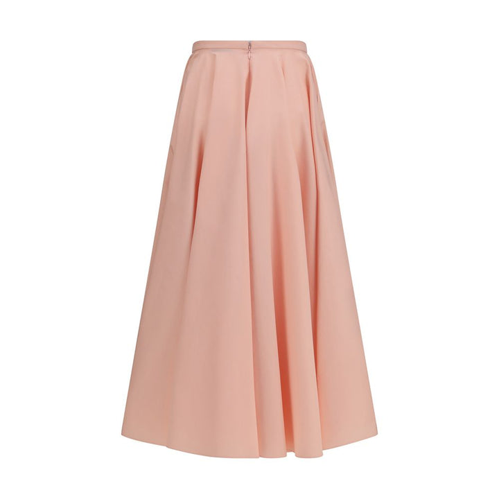 Falda larga de algodón multicolor Givenchy