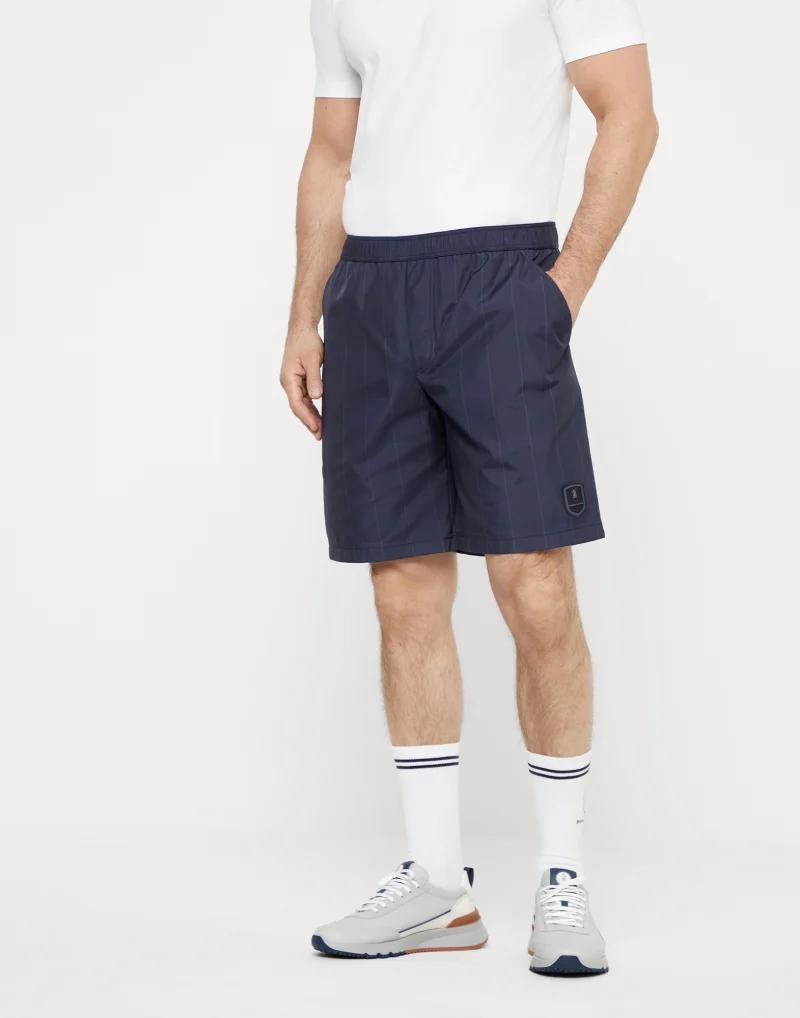 Brunello Cucinelli Blue Polyester Shorts